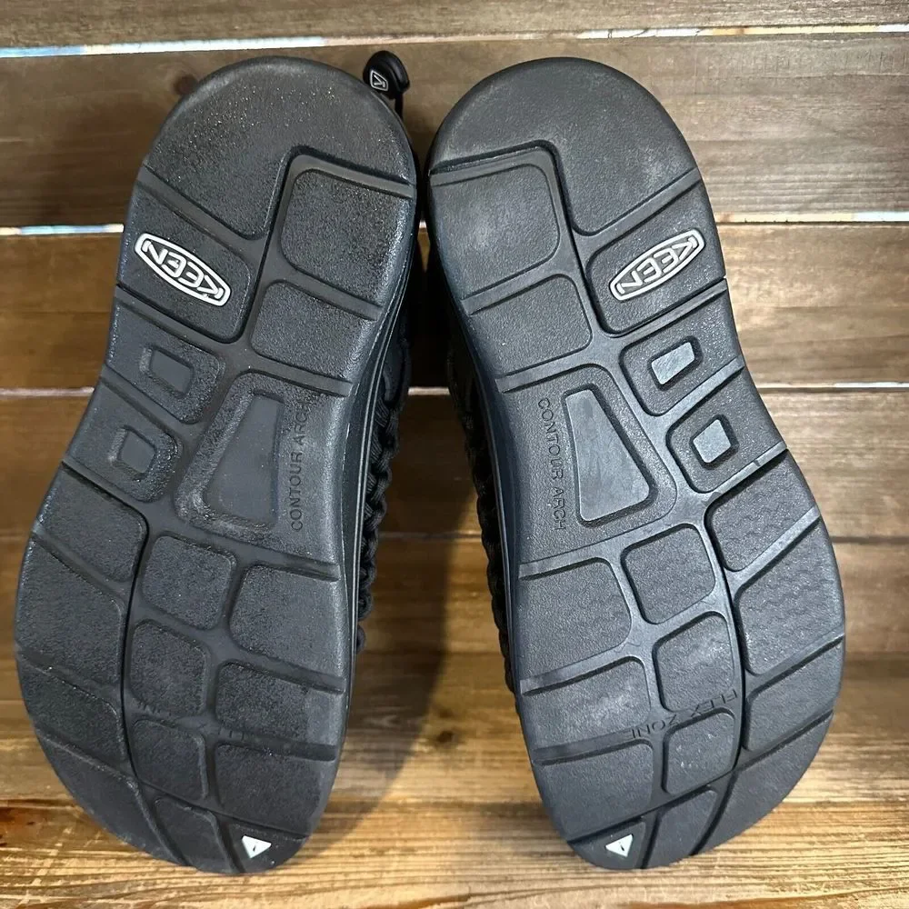 New NWOB Womens Keen Uneek High‎ Top x Hyke Black Ankle Boots Shoes Size 8.5 M